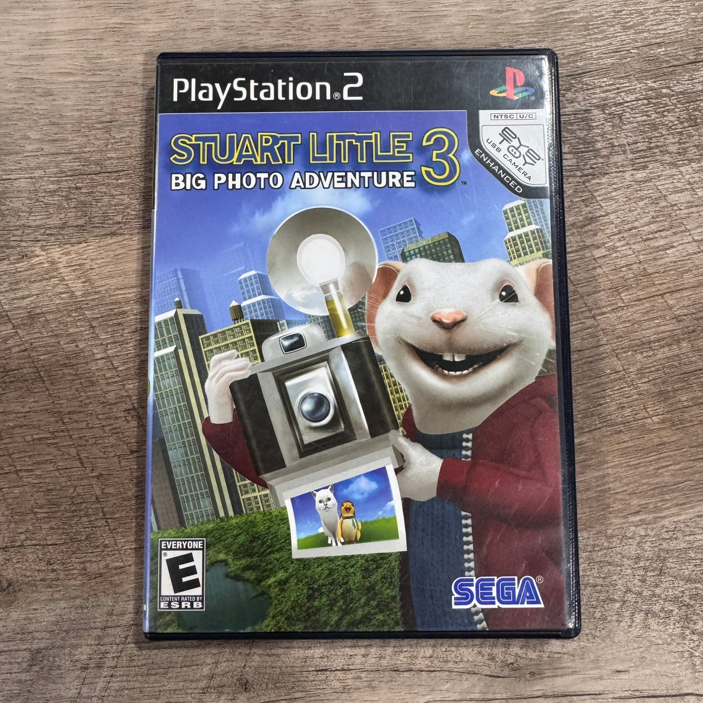Stuart Little 3 Big Photo Adventure (Sony Playstation 2, PS2)