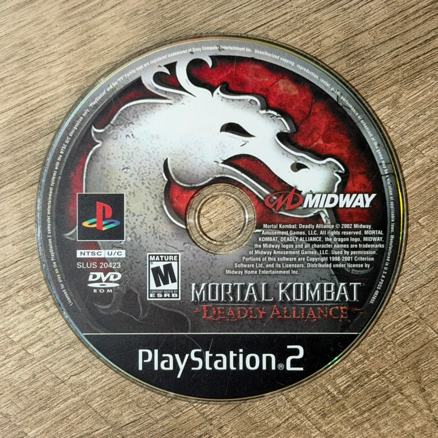 Mortal Kombat: Deadly Alliance (Sony Playstation 2, PS2)