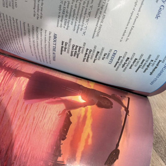 Final Fantasy X Official Strategy Guide Brady Games No Poster Signature Series