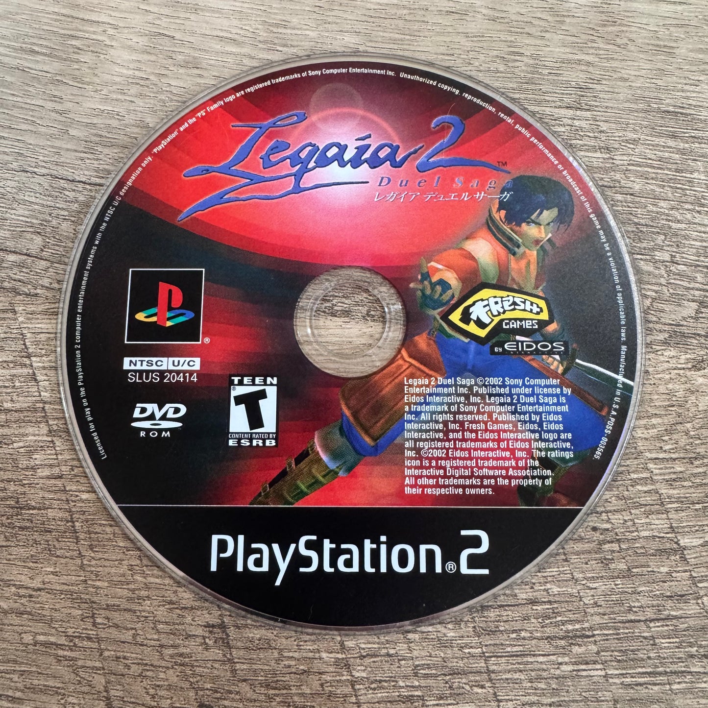 Legaia 2: Duel Saga (Sony Playstation 2, PS2)