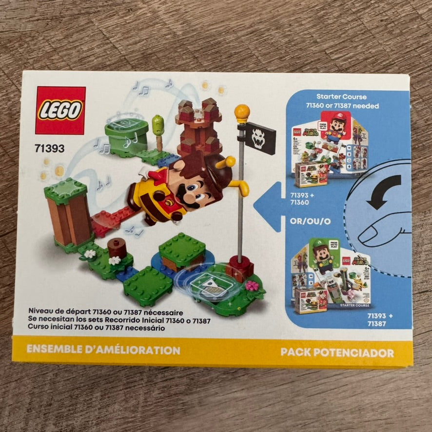 Lego Super Mario 71393 Bee Mario Buildable Game Power-up Pack Brand New & Sealed