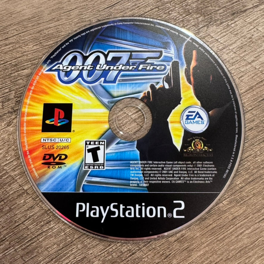 007 Agent Under Fire (Sony Playstation 2, PS2)