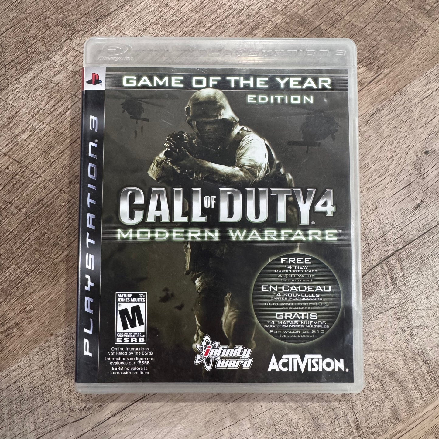 Call of Duty 4: Modern Warfare (Sony Playstation 3, PS3)