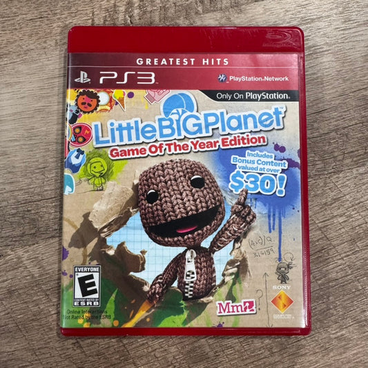 Little Big Planet (Sony Playstation 3, PS3)