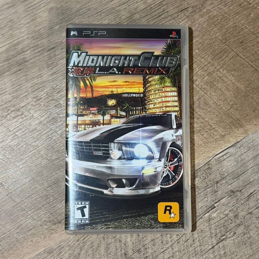 Midnight Club L.A. Remix (Sony Playstation Portable, PSP)