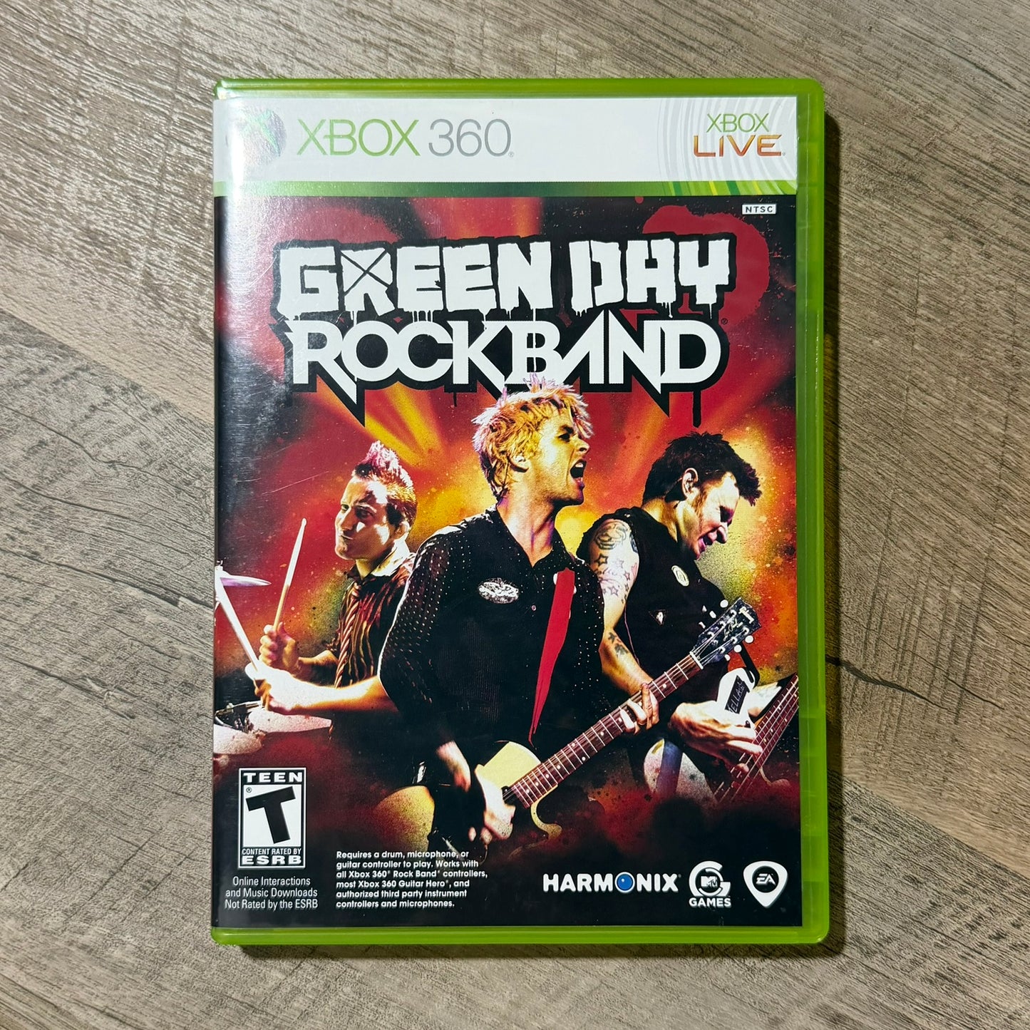 Green Day Rock Band (Microsoft Xbox 360)