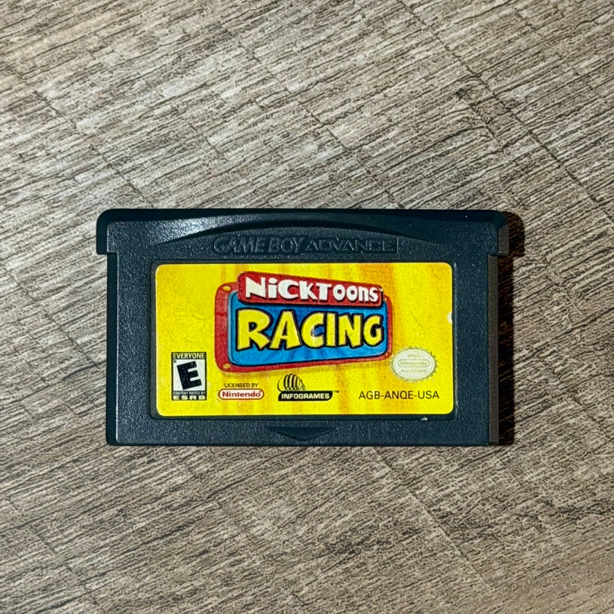 Nicktoons Racing (Nintendo GameBoy Advance, GBA)