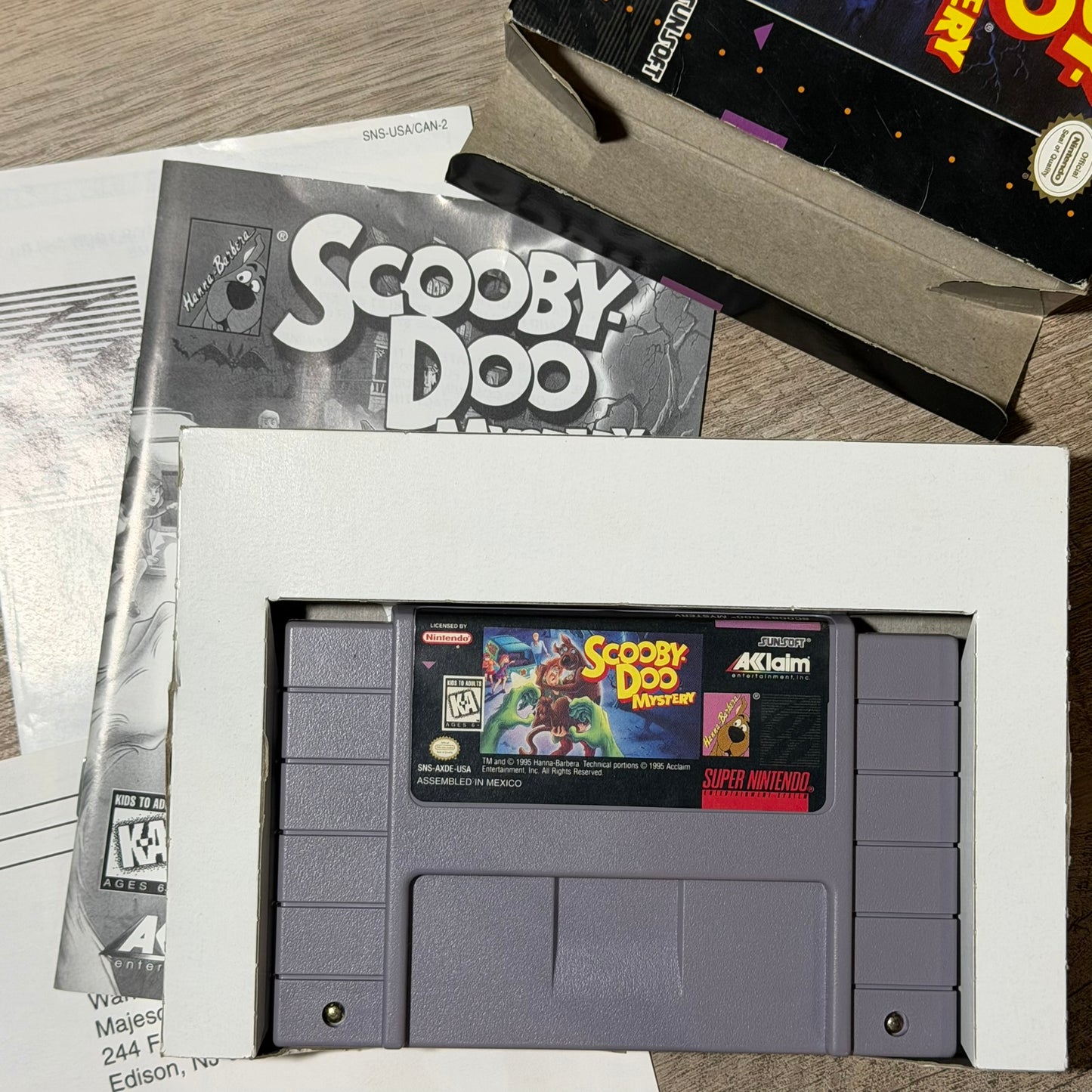 Scooby-Doo Mystery (Super Nintendo, SNES)