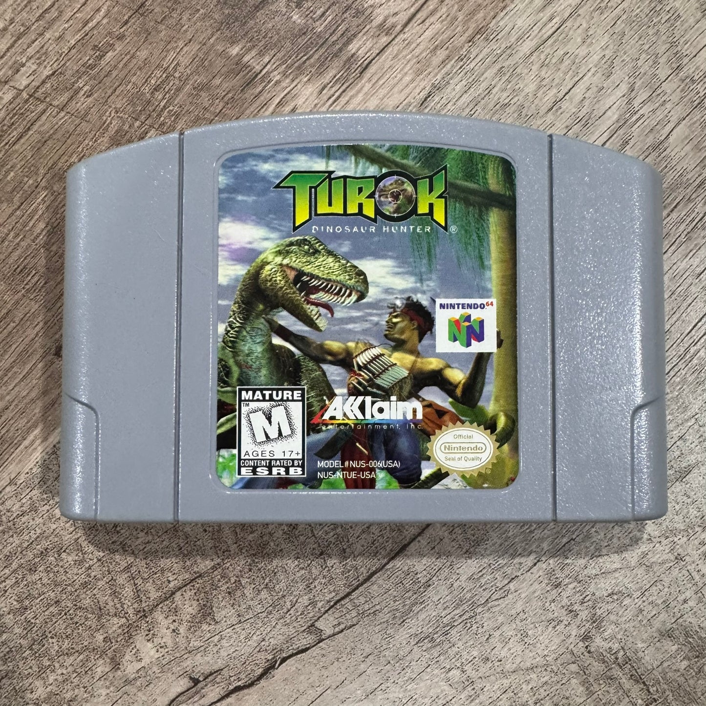 Turok Dinosaur Hunter (Nintendo 64, N64)