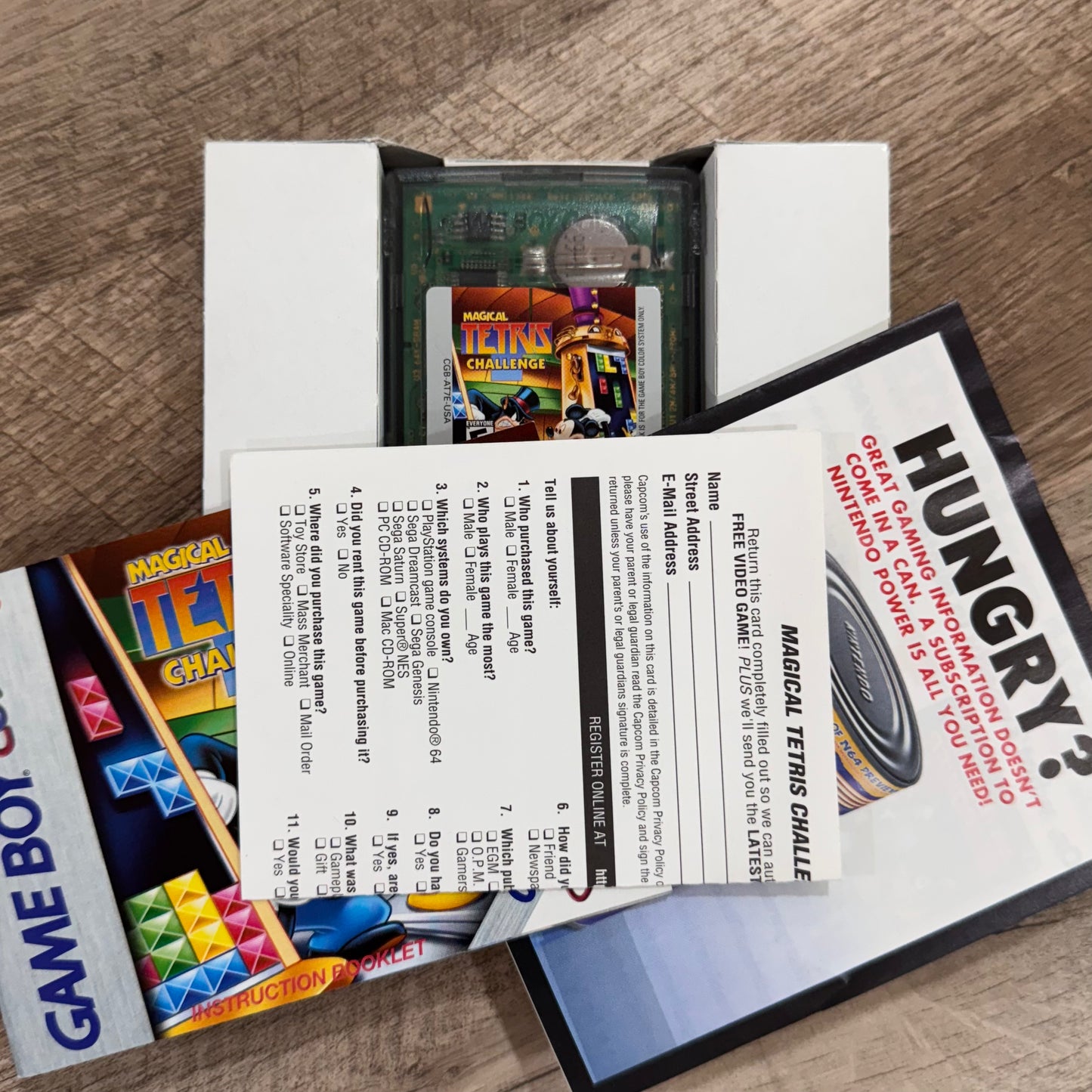 Magical Tetris Challenge (Nintendo GameBoy Color, GBC)