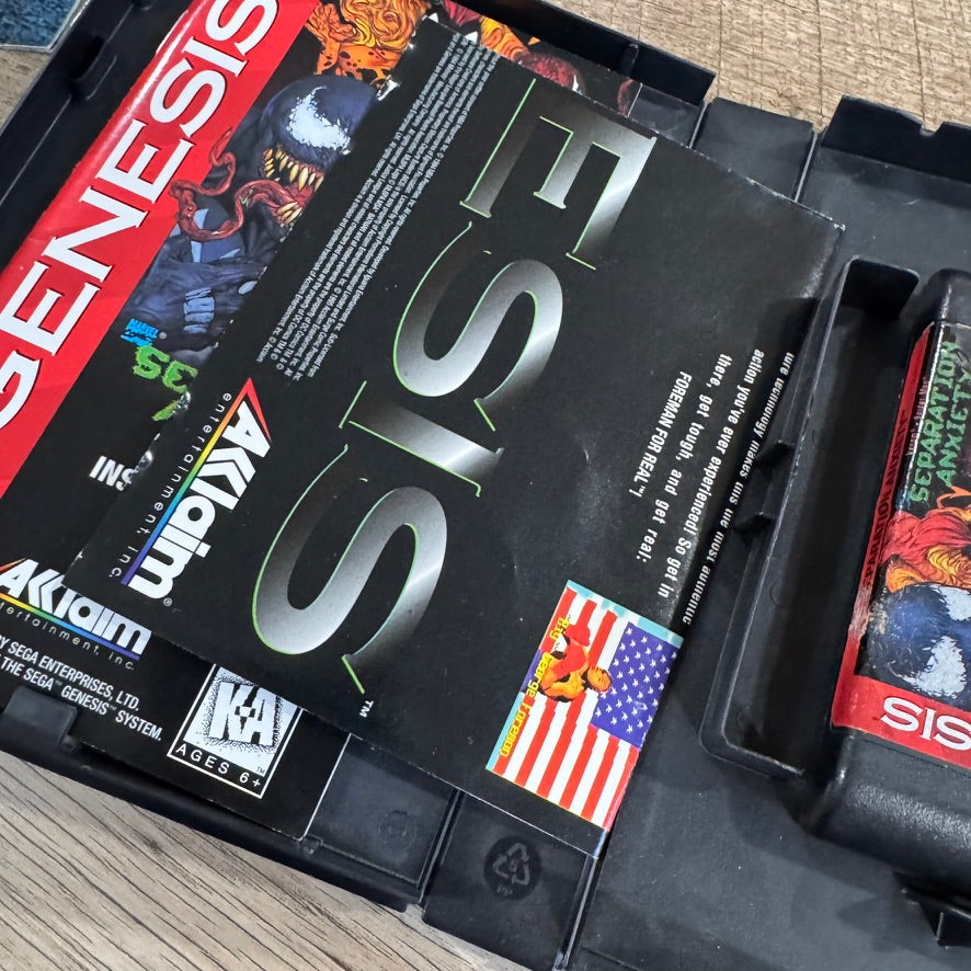 Separation Anxiety (Sega Genesis, 1995) Complete In Box W/ MINT Manual & Poster!