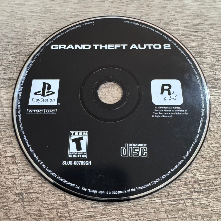 Grand Theft Auto 2 (Sony Playstation, PS1)