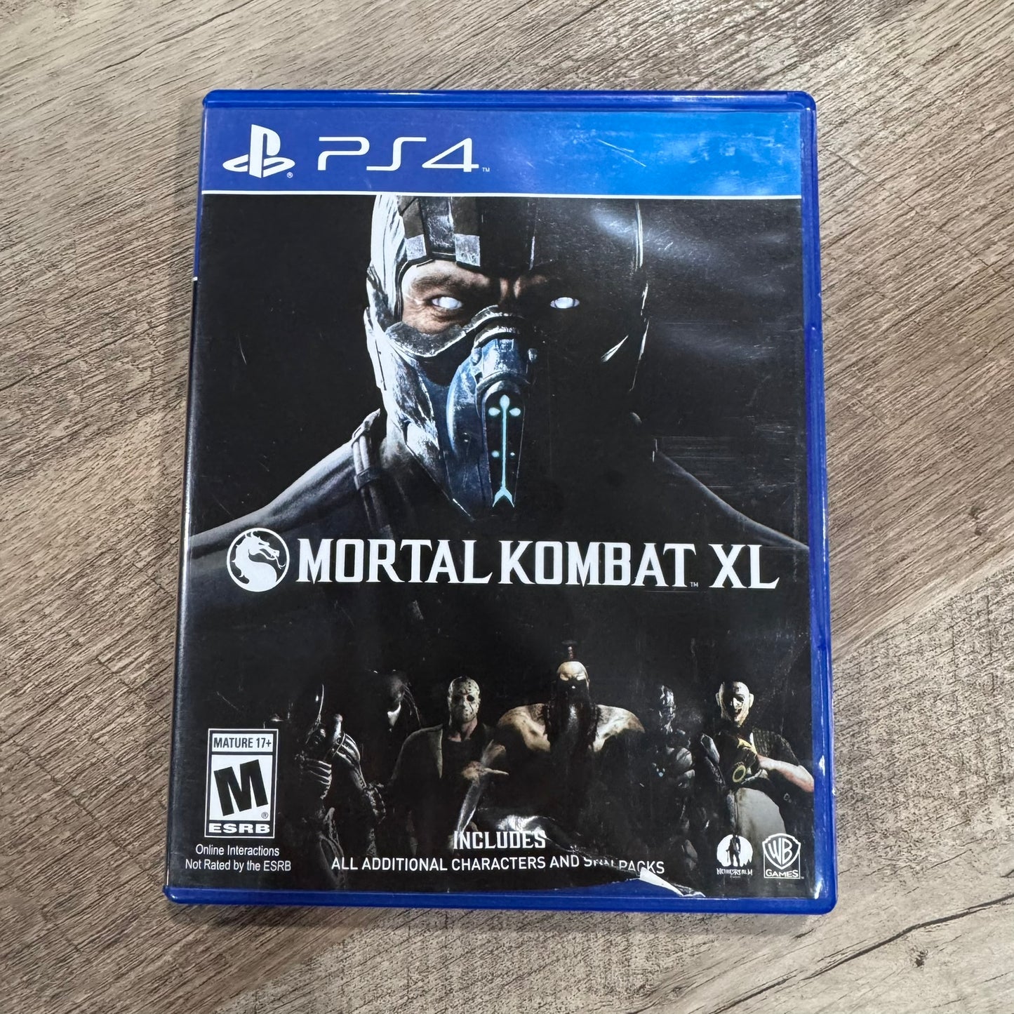 Mortal Kombat XL (Sony Playstation 4, PS4)