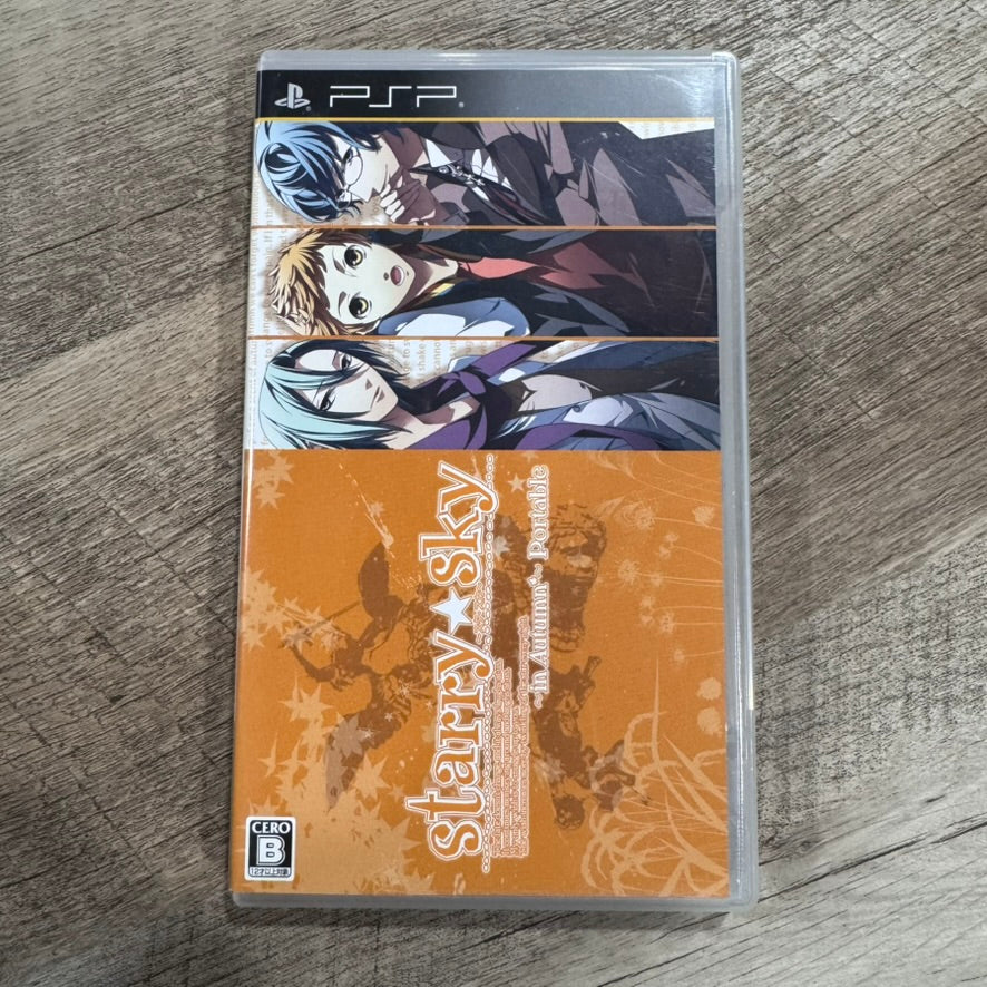 Starry Sky: In Autumn (Japanese Sony Playstation Portable, PSP)