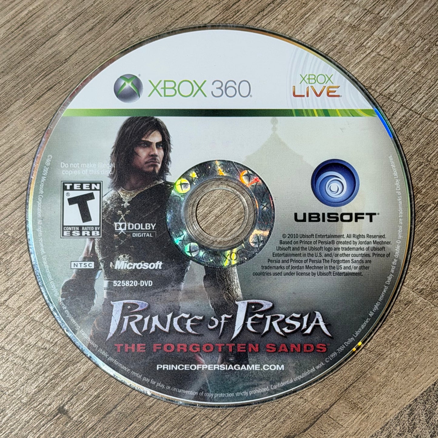 Prince of Persia: The Forgotten Sands (Microsoft Xbox 360)