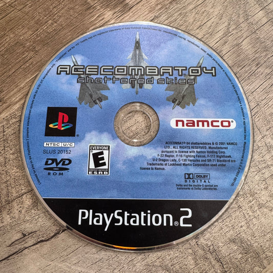 Ace Combat 4: Shattered Skies (Greatest Hits) (Sony Playstation 2, PS2)
