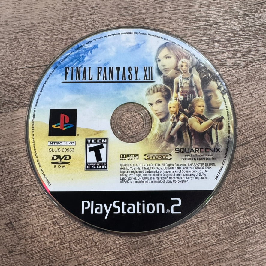 Final Fantasy XII (Sony Playstation 2, PS2)