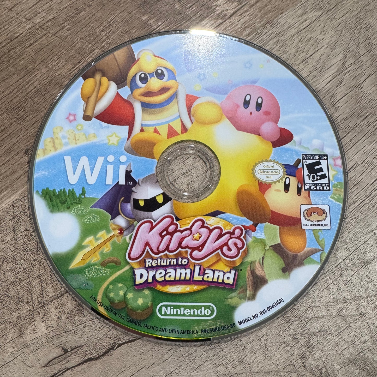 Kirby's Return to Dream Land (Nintendo Wii)