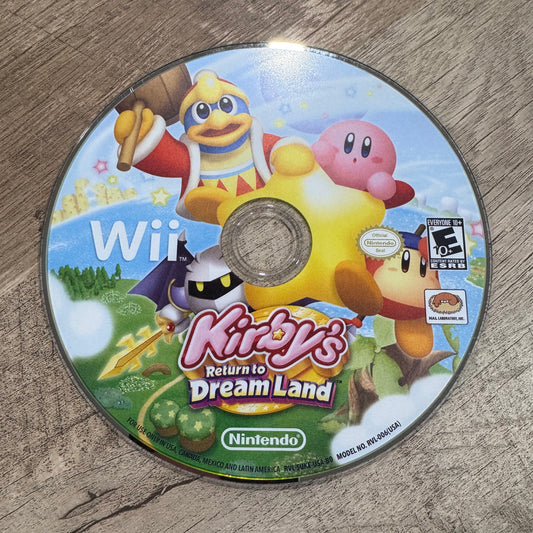 Kirby's Return to Dream Land (Nintendo Wii)