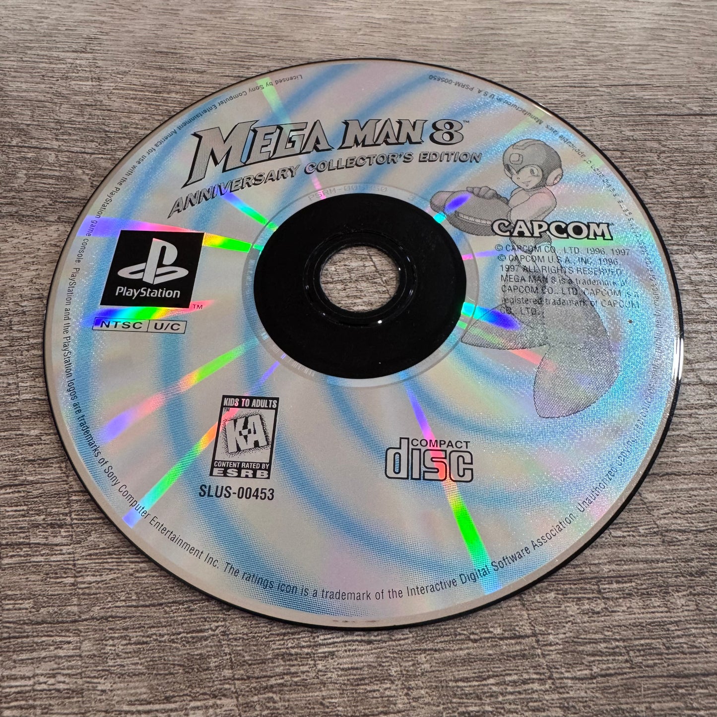 Mega Man 8 (Sony Playstation, PS1)