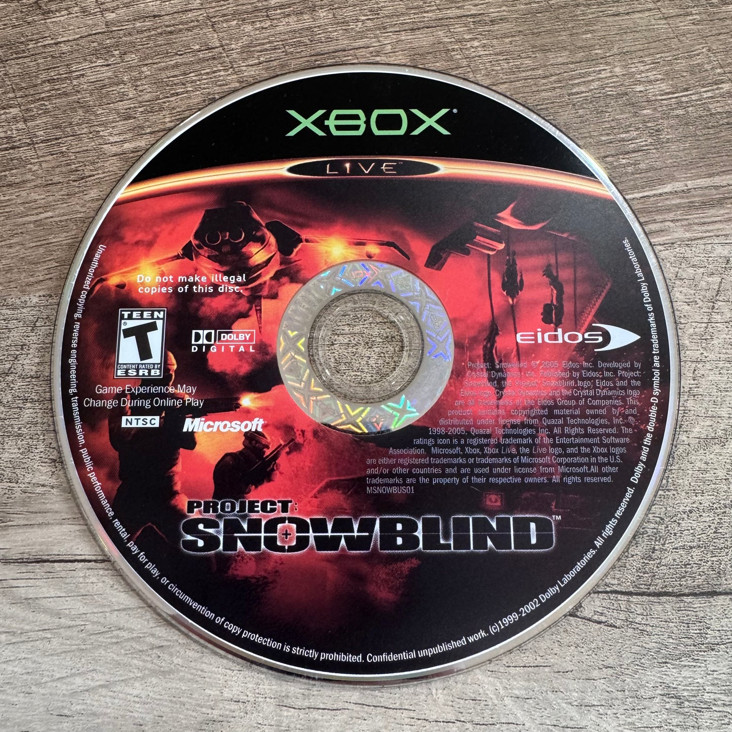 Project: Snowblind (Microsoft Xbox)
