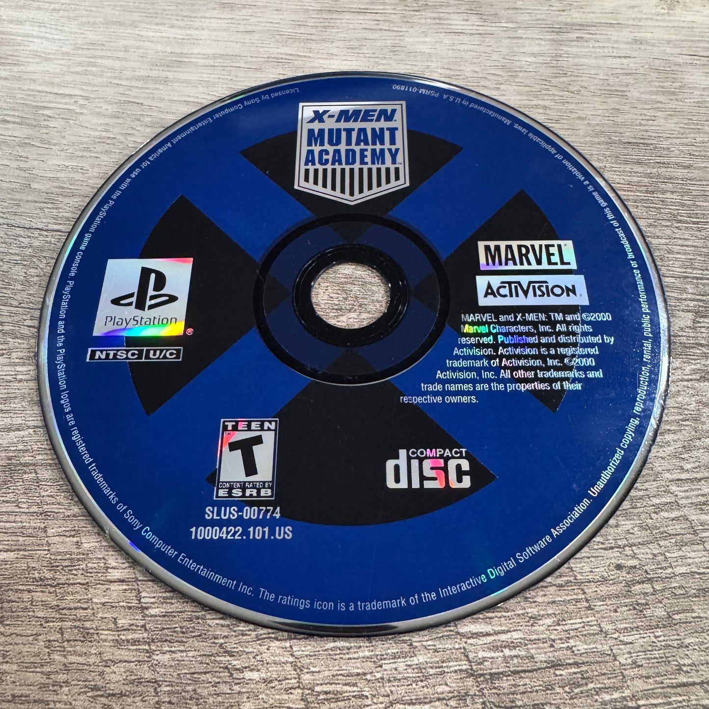 X-Men Mutant Acadamy (Sony Playstation, PS1)