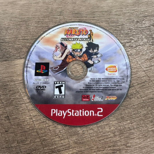 Naruto: Ultimate Ninja (Sony Playstation 2, PS2)