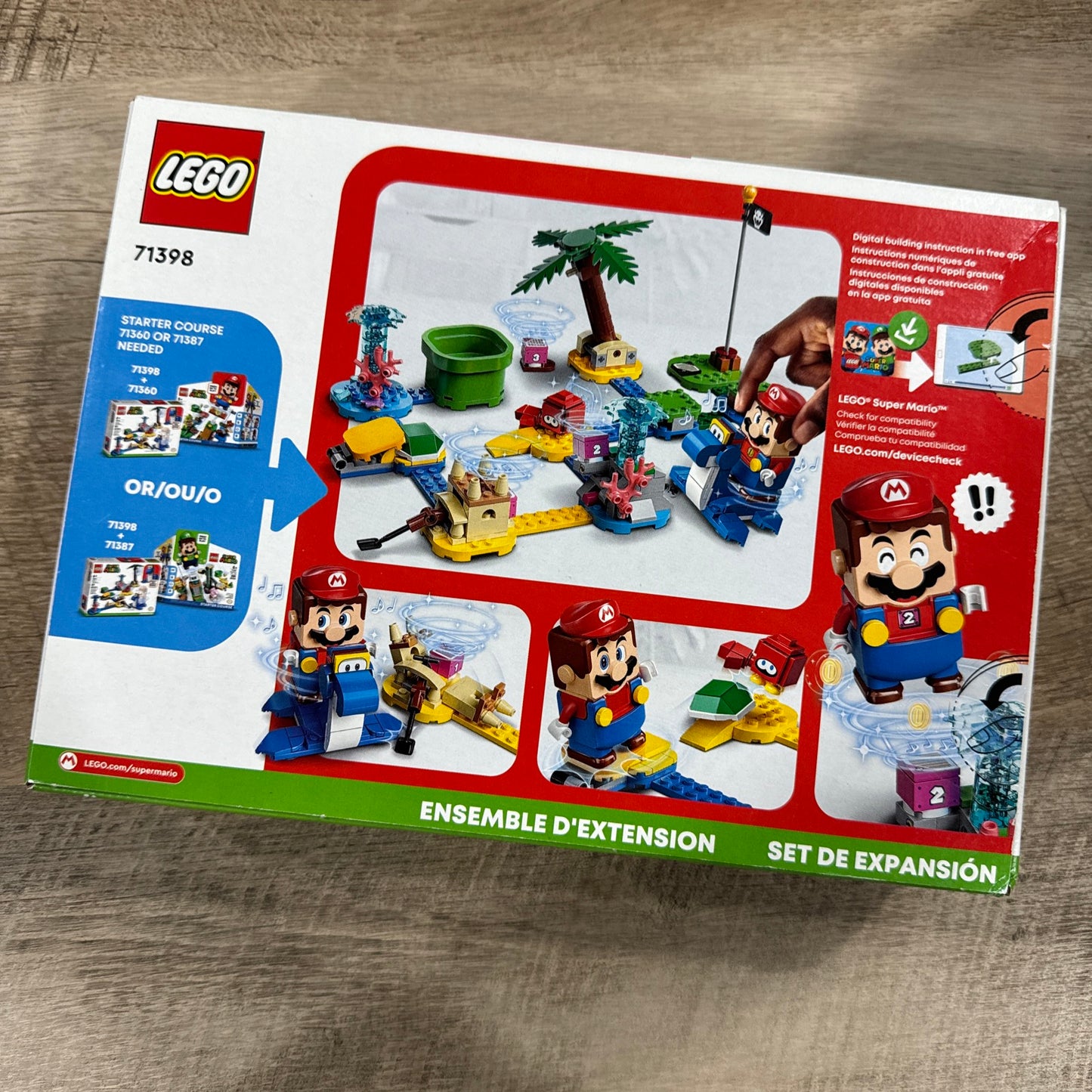LEGO Super Mario: Dorrie’s Beachfront Expansion Set (71398)