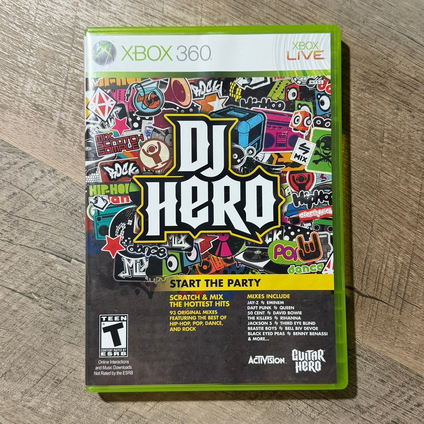 DJ Hero (Microsoft Xbox 360)