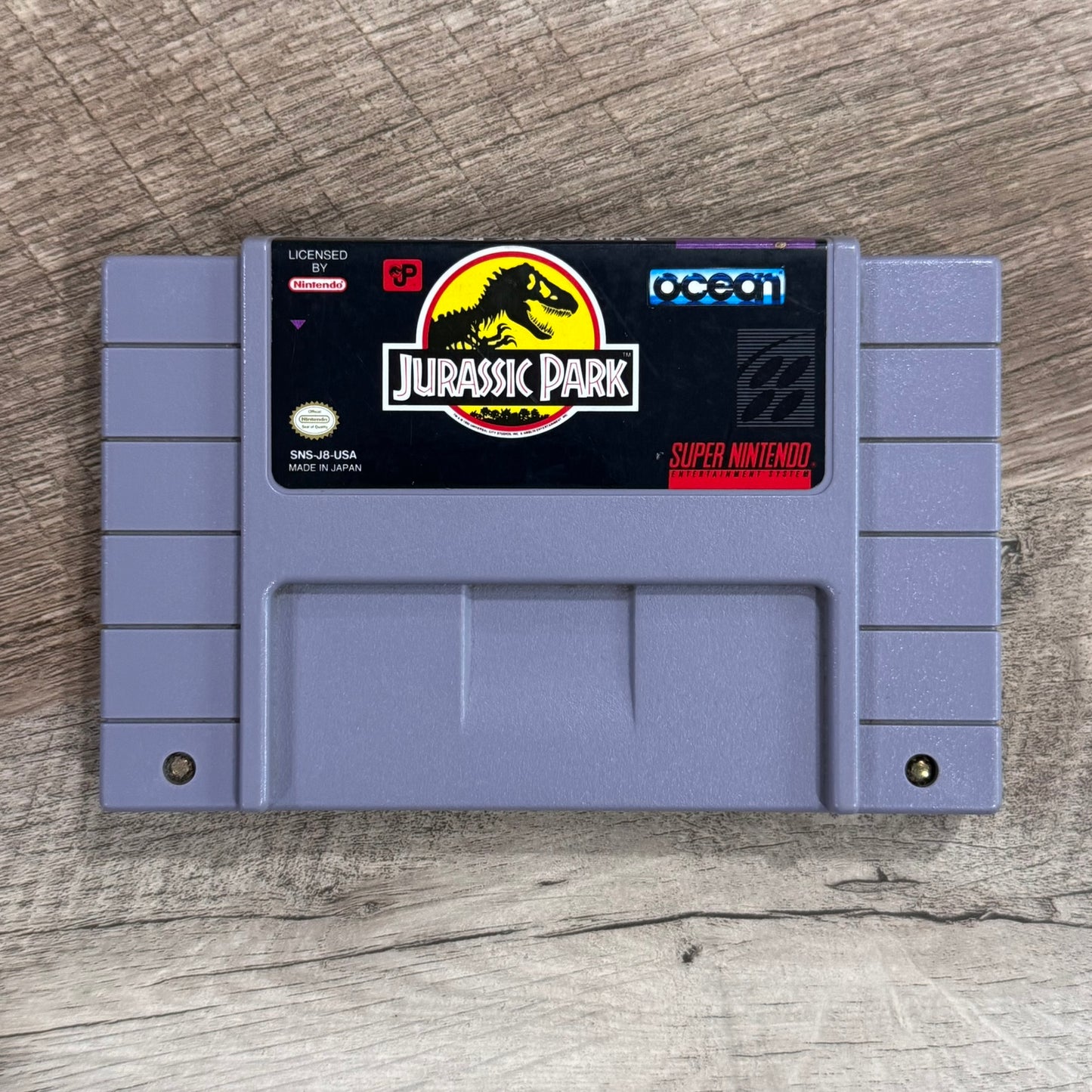 Jurassic Park (Super Nintendo, SNES)