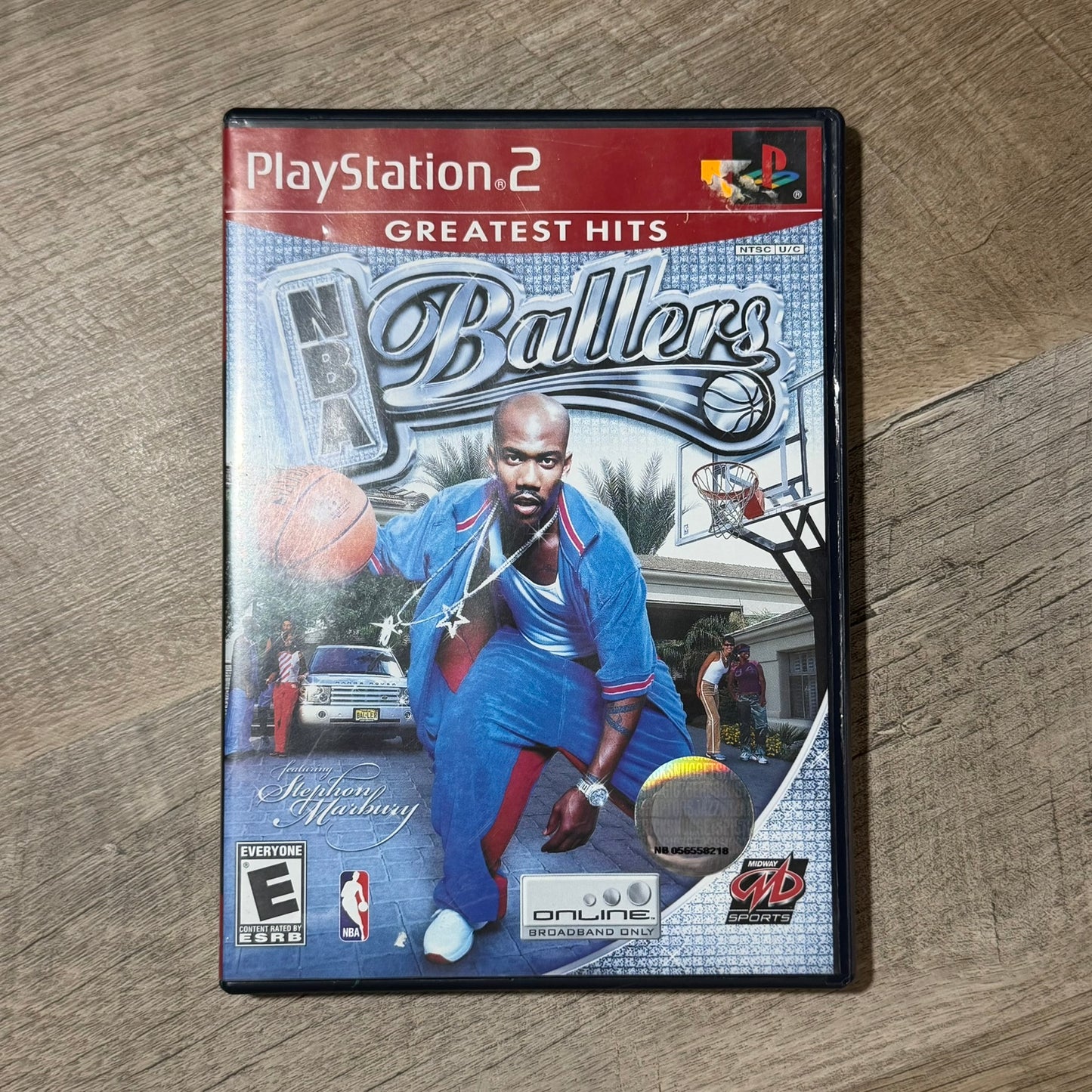 NBA Ballers (Sony Playstation 2, PS2)