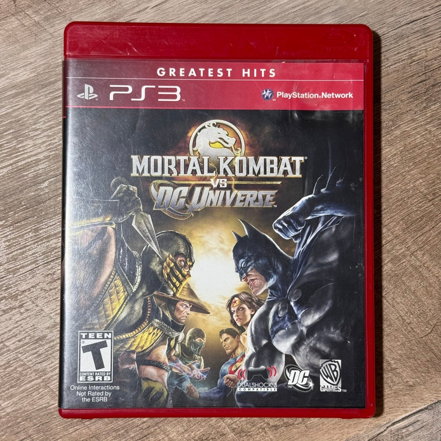 Mortal Kombat Vs. DC Universe (Sony Playstation 3, PS3)