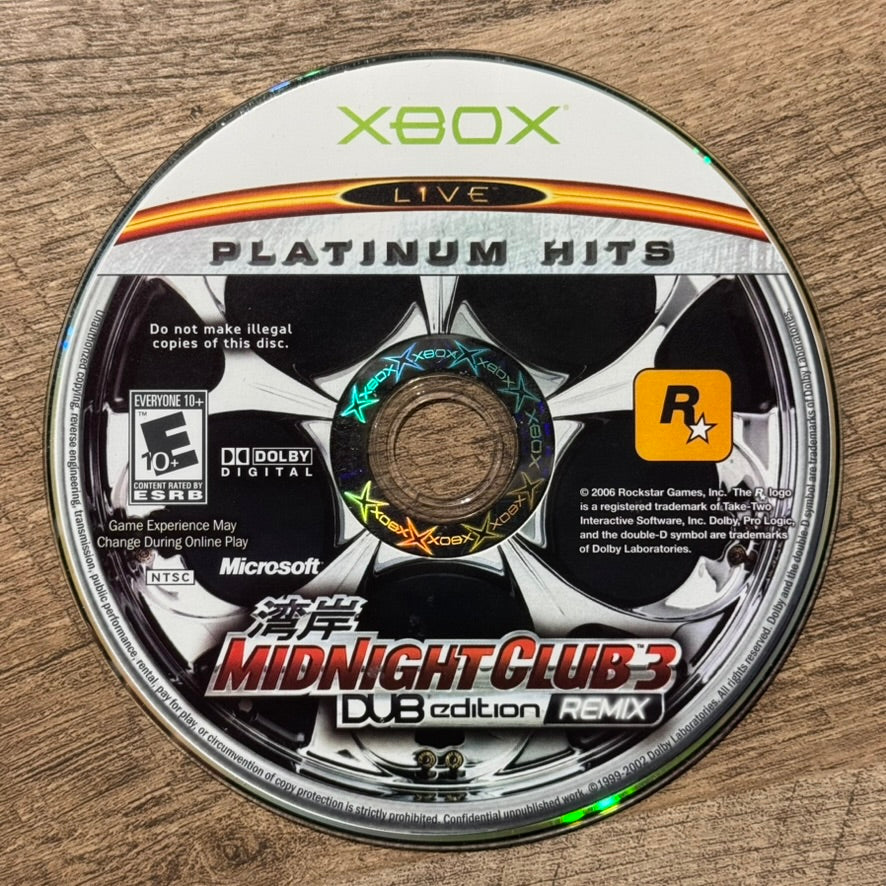 Midnight Club 3: Dub Edition Remix (Microsoft Xbox)