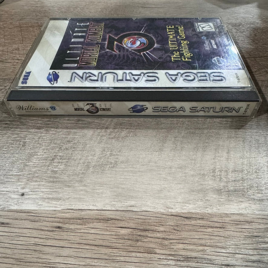 Ultimate Mortal Kombat 3 (SEGA Saturn, 1996) CIB W/Registration Card CLEAN!