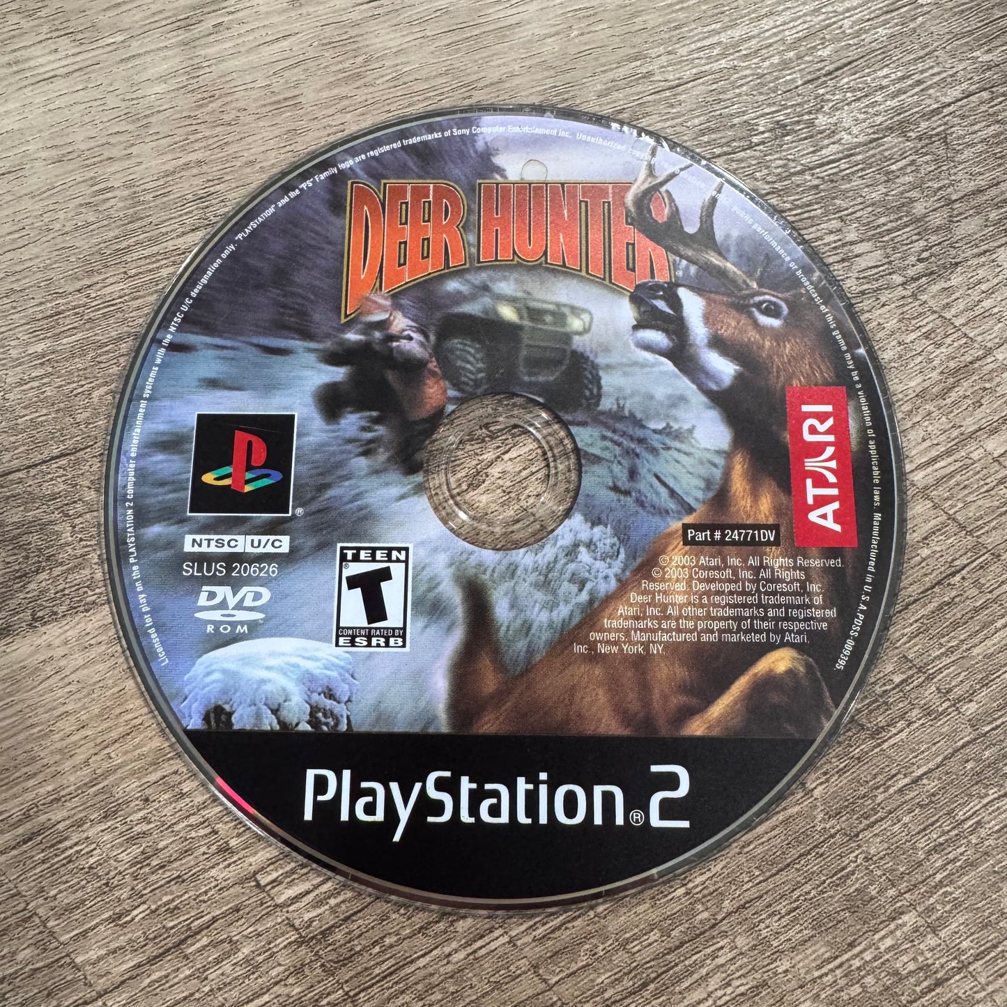 Deer Hunter (Sony Playstation 2, PS2)