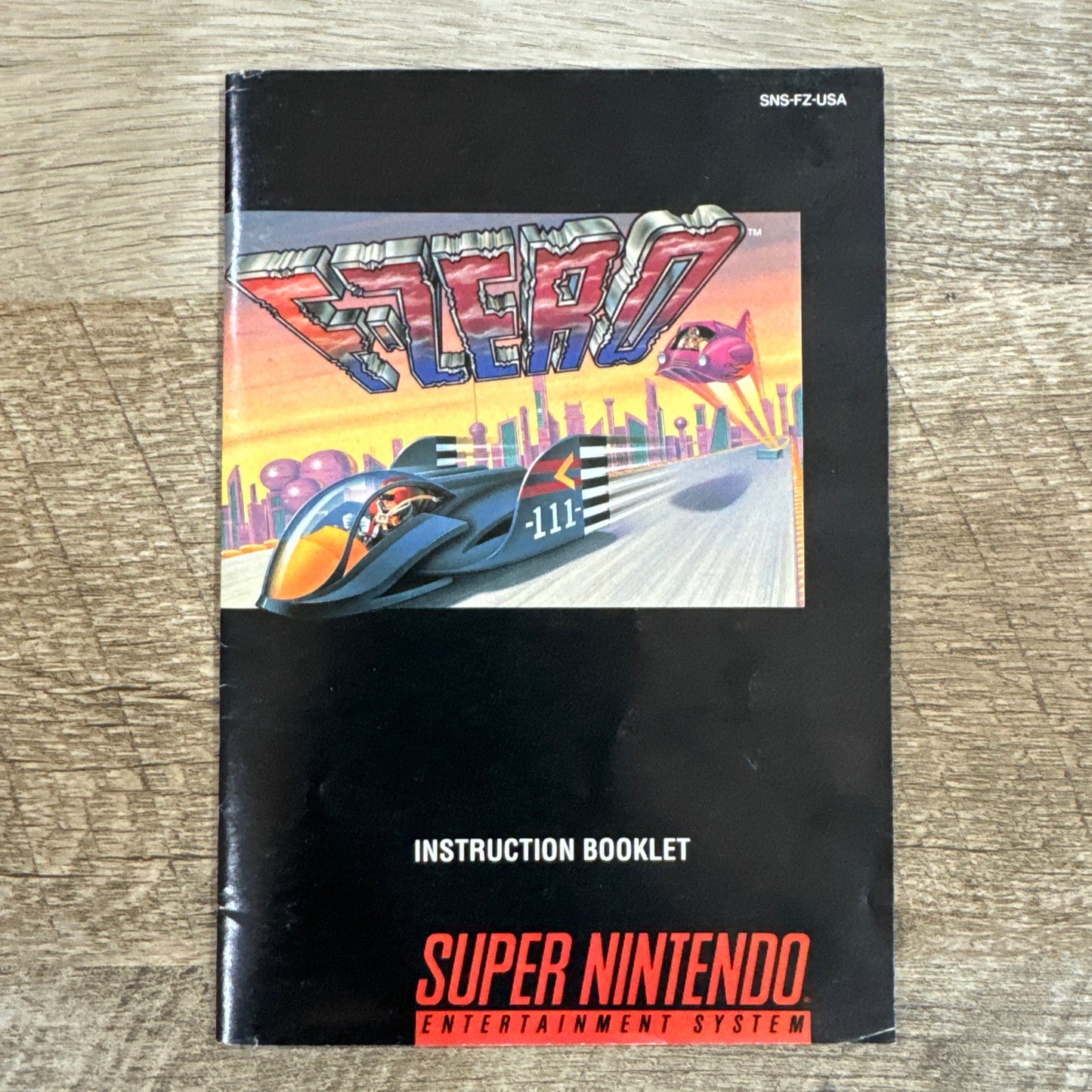 F-Zero (Super Nintendo SNES, 1991) CIB Complete Beautiful Copy & Authentic!