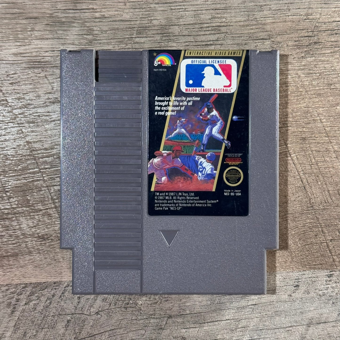 Major League Baseball (Nintendo Entertainment System, NES)