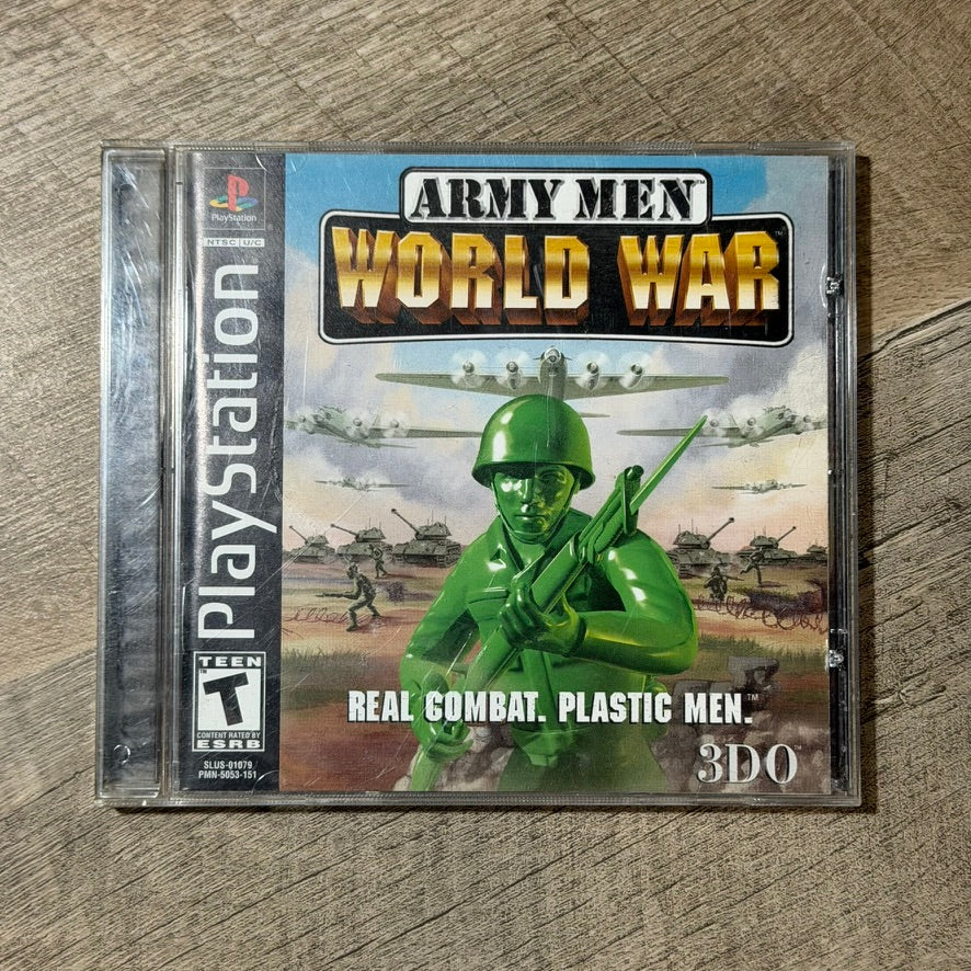 Army Men: World War (Sony Playstation, PS1)
