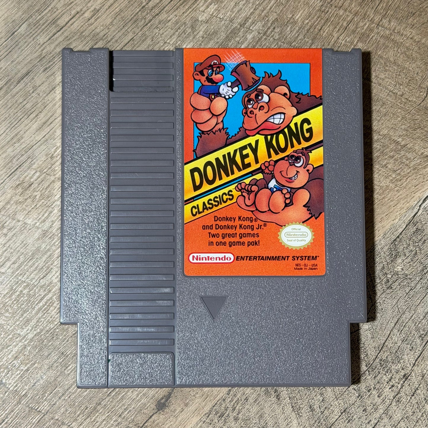 Donkey Kong Classics (Nintendo Entertainment System, NES)