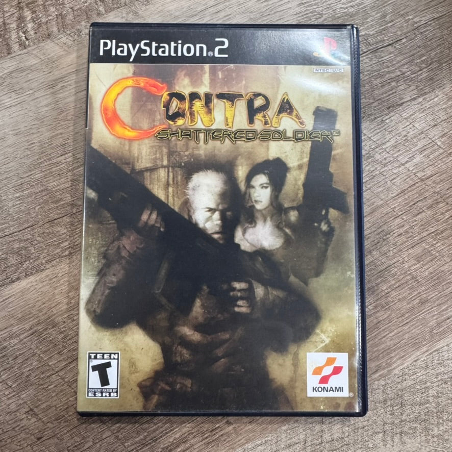 Contra: Shattered Soldier (Sony Playstation 2, PS2)
