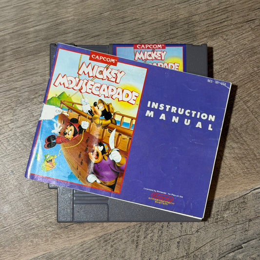 Mickey Mousecapade (Nintendo Entertainment System, NES)