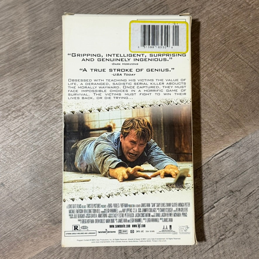 Saw (VHS Movie)