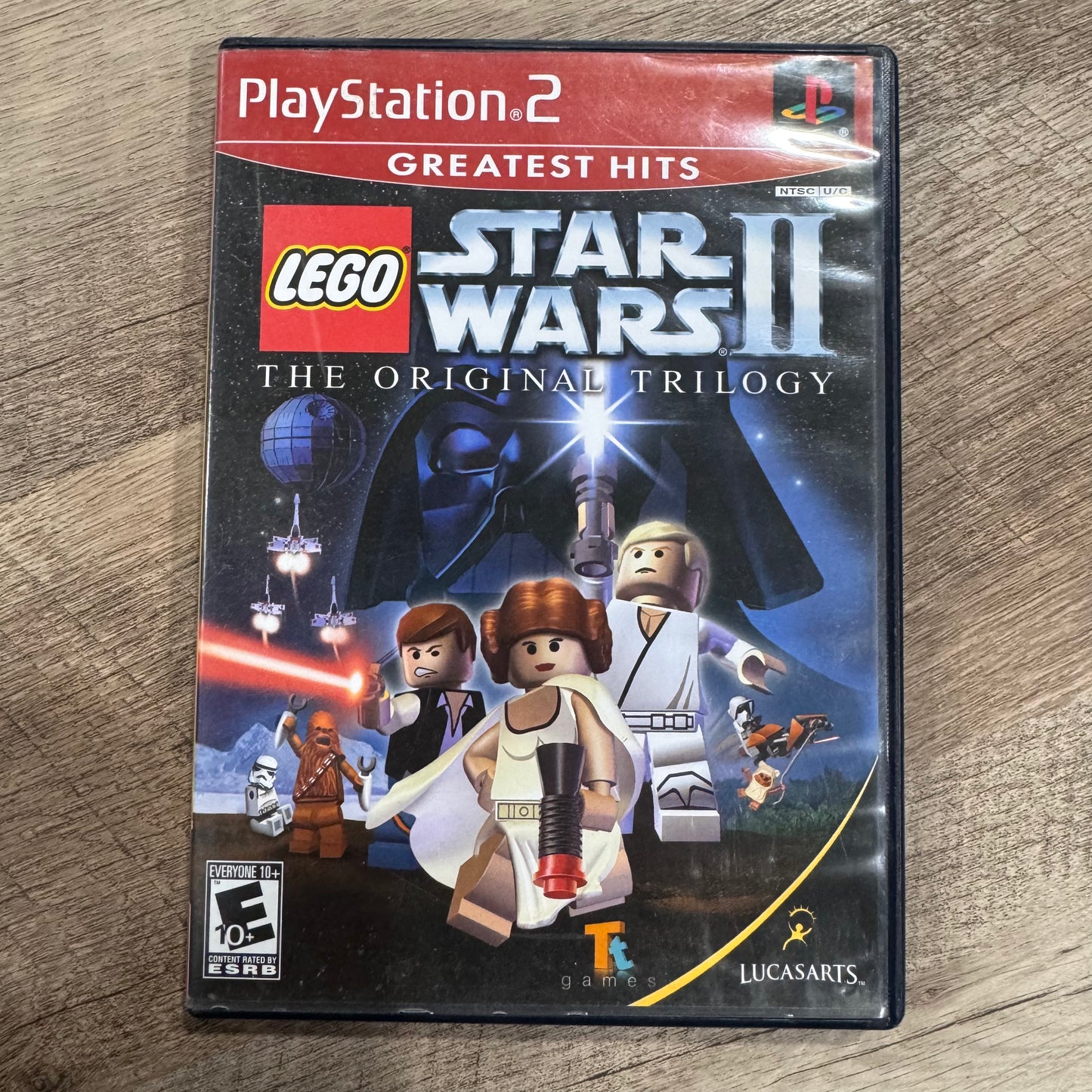 Lego Star Wars II: The Original Trilogy (Sony Playstation 2, PS2)