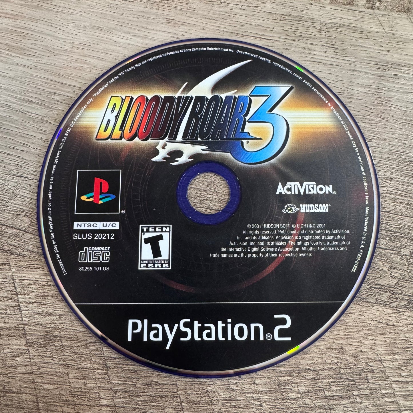 Bloody Roar 3 (Sony Playstation 2, PS2)
