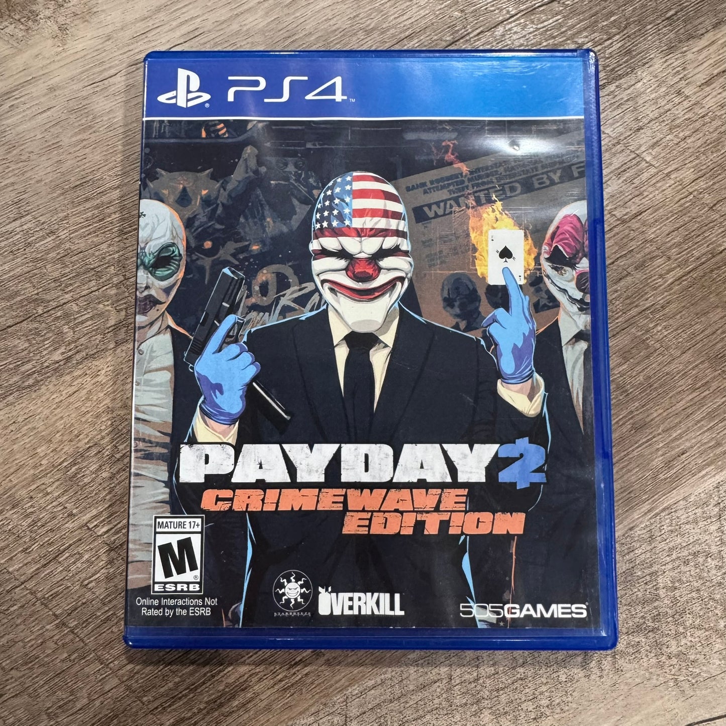 PayDay 2 (Sony Playstation 4, PS4)