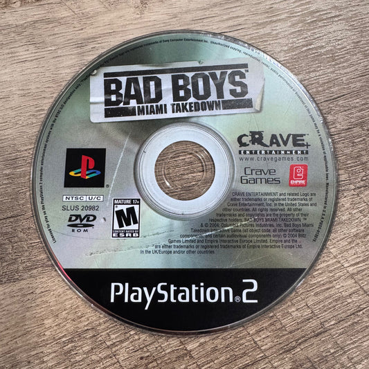 Bad Boys Miami Takedown (Sony Playstation 2, PS2)