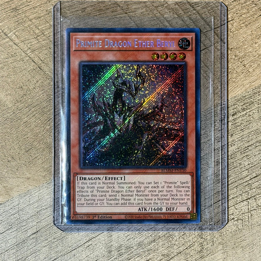 Primite Dragon Ether Beryl (BLMM-EN130, Yugioh! TCG)