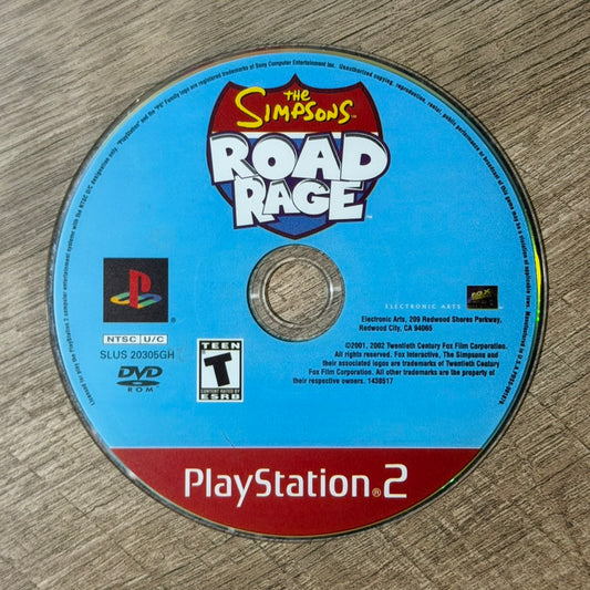 The Simpson's Road Rage (Sony Playstation 2, PS2)