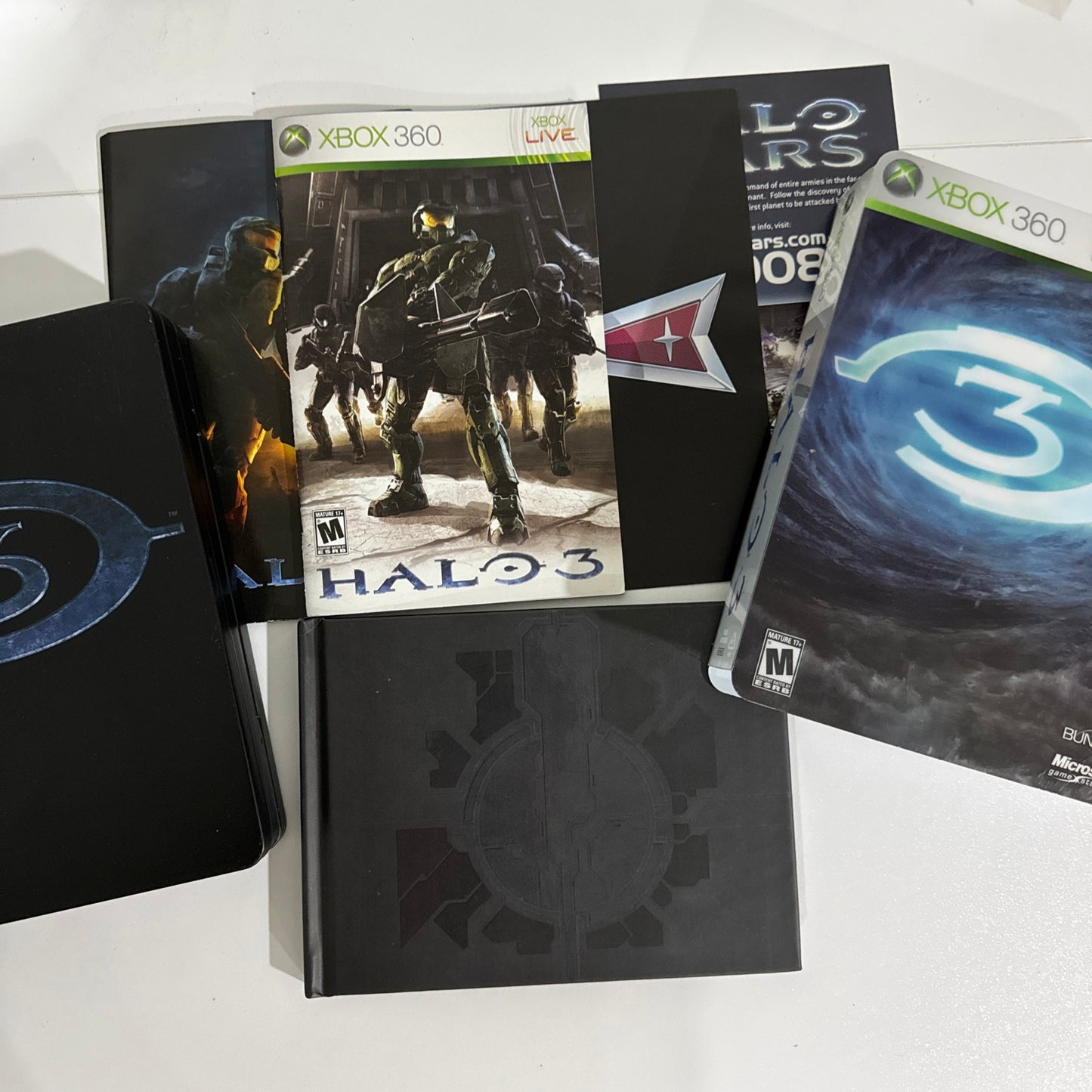 Halo 3 - Limited Edition (Microsoft Xbox 360, 2007) CIB COMPLETE STEELBOOK