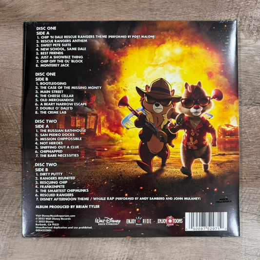Chip N' Dale Rescue Rangers Original Motion Picture Soundtrack 2LP Vinyl Mondo